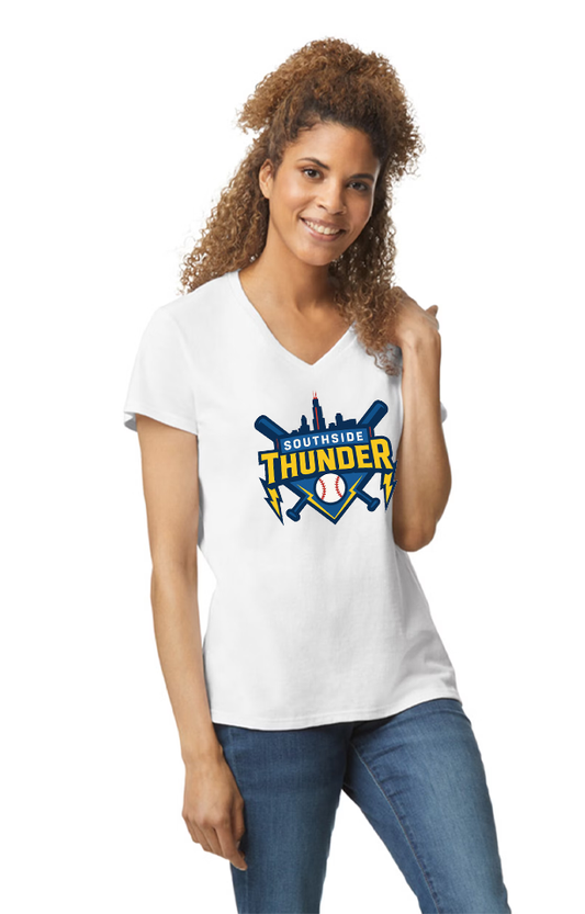 Women's Heavy Cotton White Tee