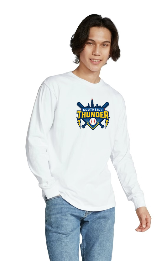 Unisex White Long Sleeve