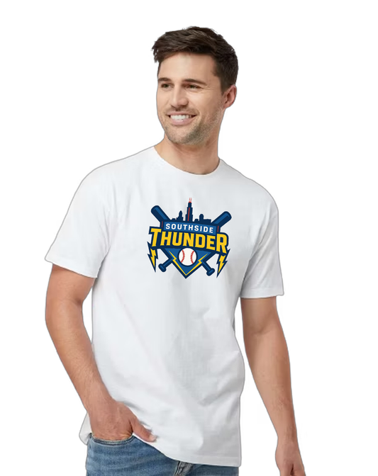 Men's White Heavy Weight Tee